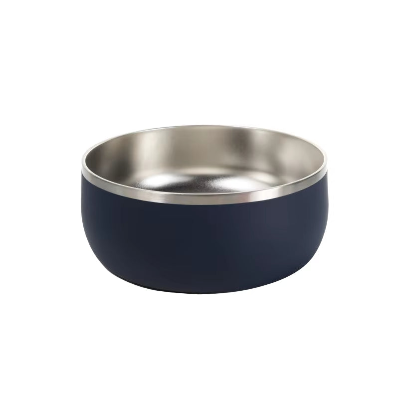 32Oz Dog Bowl for Food and Water Stainless Steel Pet Feeding Bowl Durable Non-Skid Doubl Wall Insulated Multi-Color Dog Bowl