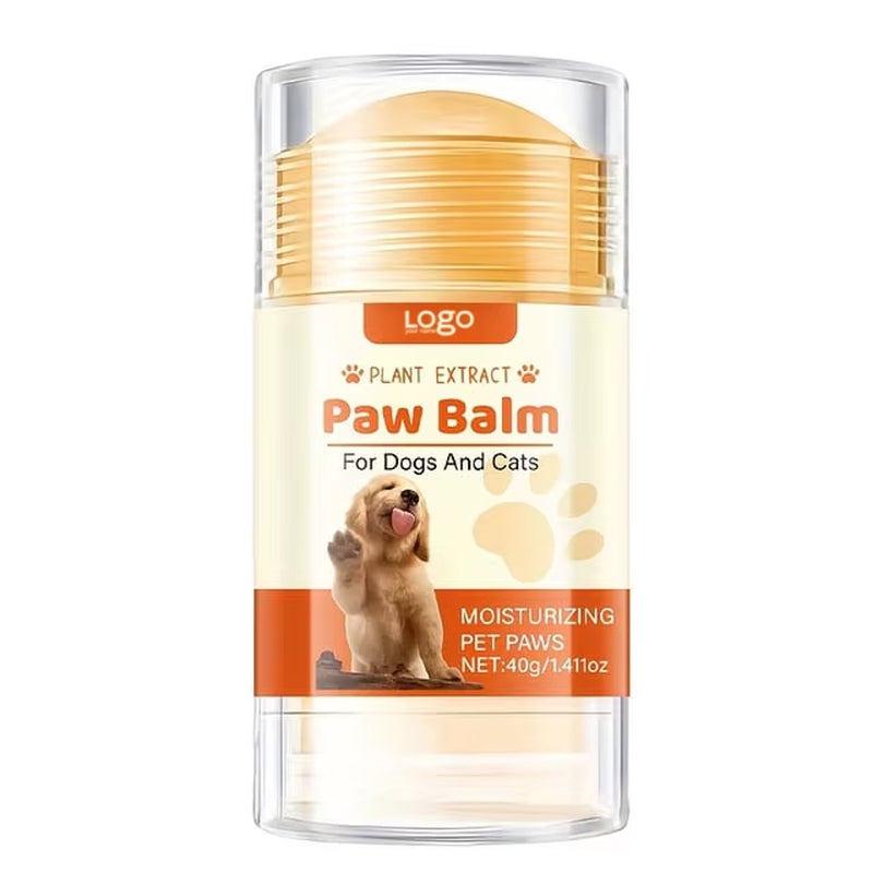Private Label Natural Paw Balm Stick Moisturize & Protect Dry Cracked Paws for Dogs & Cats Pet Paw Balm Stick Oem