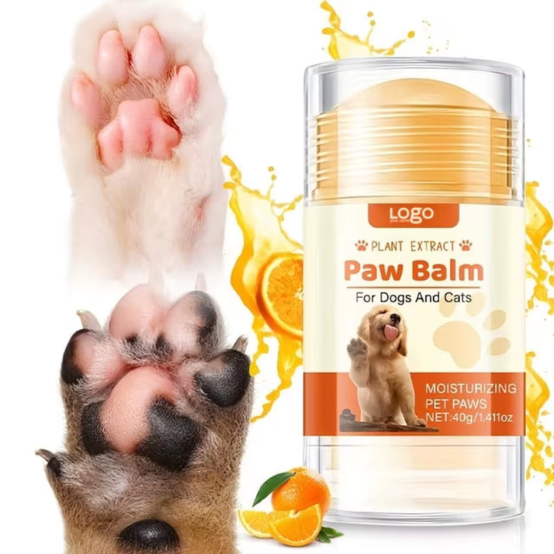 Private Label Natural Paw Balm Stick Moisturize & Protect Dry Cracked Paws for Dogs & Cats Pet Paw Balm Stick Oem